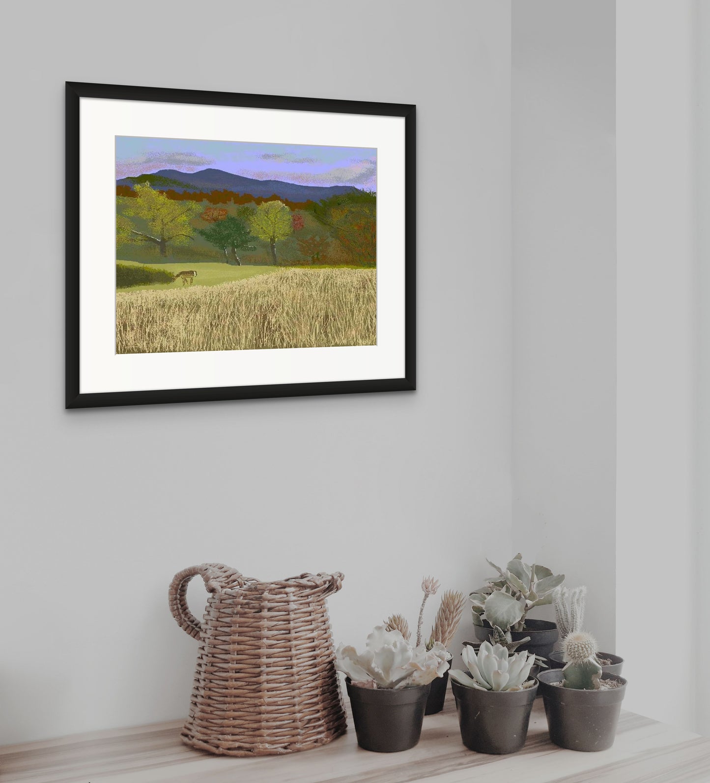"Hill Country Colors" Original Giclée on Canvas
