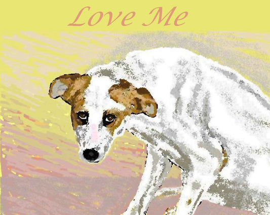 "Love Me" Original Giclée on Canvas-  - Carole K. Boyd