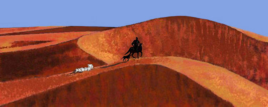 "Navajo Sheep Herder" Original Giclée on Canvas-  - Carole K. Boyd