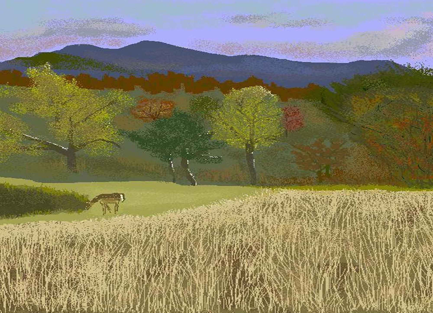 "Hill Country Colors" Original Giclée on Canvas-  - Carole K. Boyd