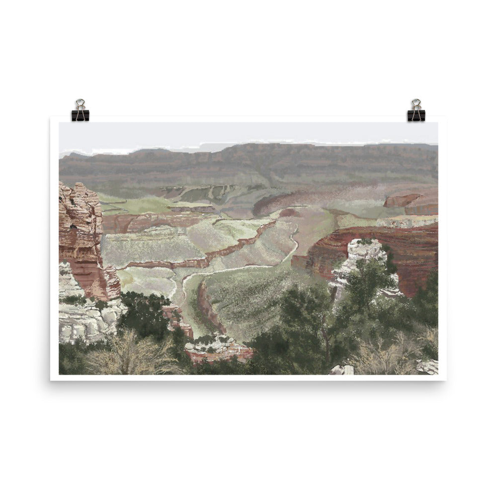 "Grand Canyon" Print-  - Carole K. Boyd